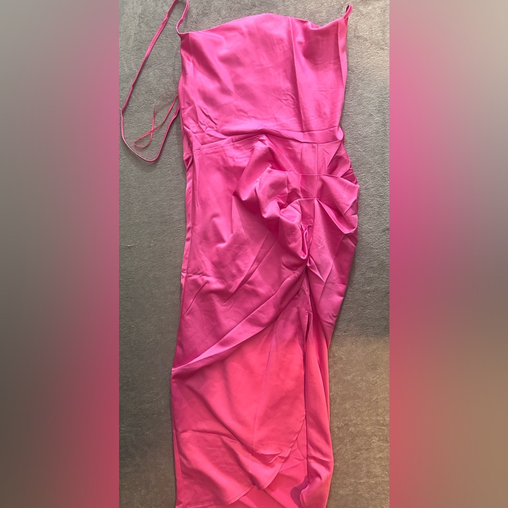 Elegant Pink Women's Dress